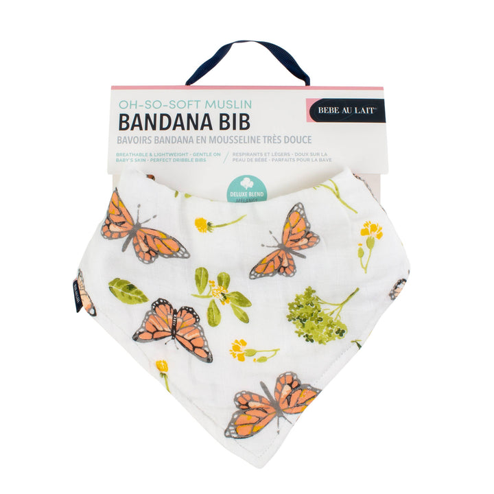 Bebe Au Lait - Oh-So-Soft Muslin Bandana Bib