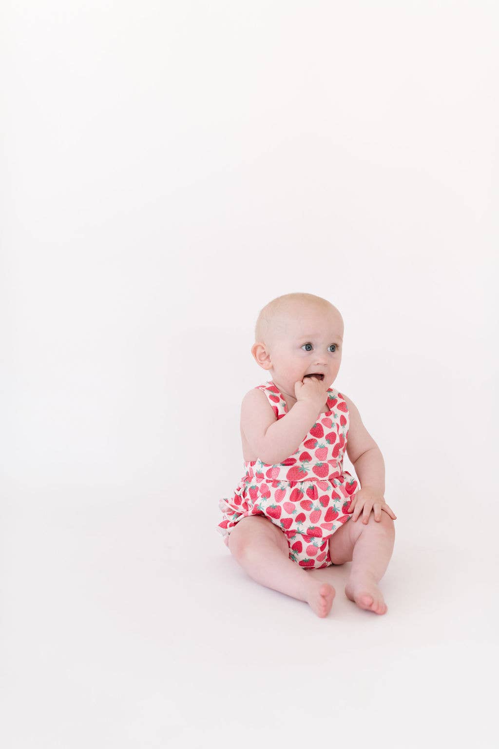 Ollie Jay - Isla Romper in Berry Cute