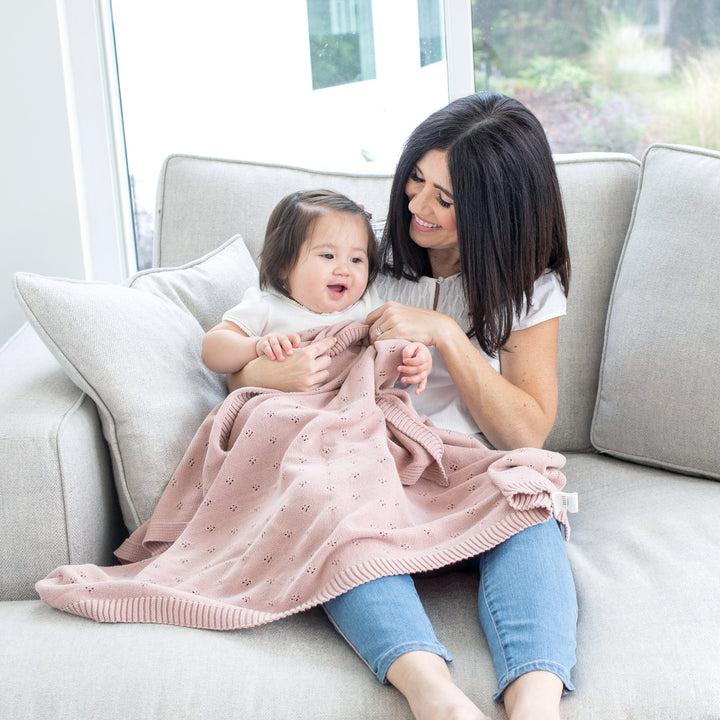 Organic Cotton Clover Knit Baby Gift Set