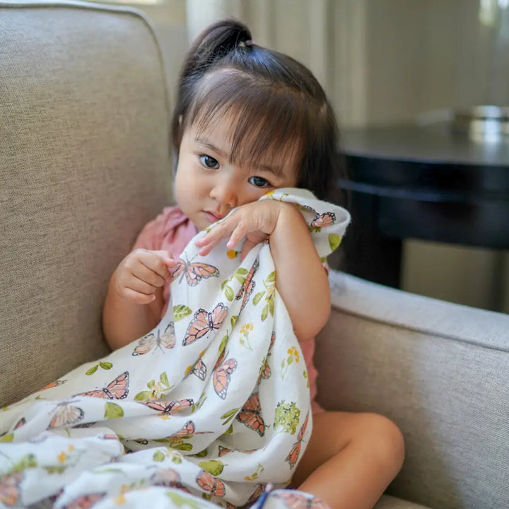 Bebe Au Lait - Oh So-Soft Muslin Swaddle Blanket