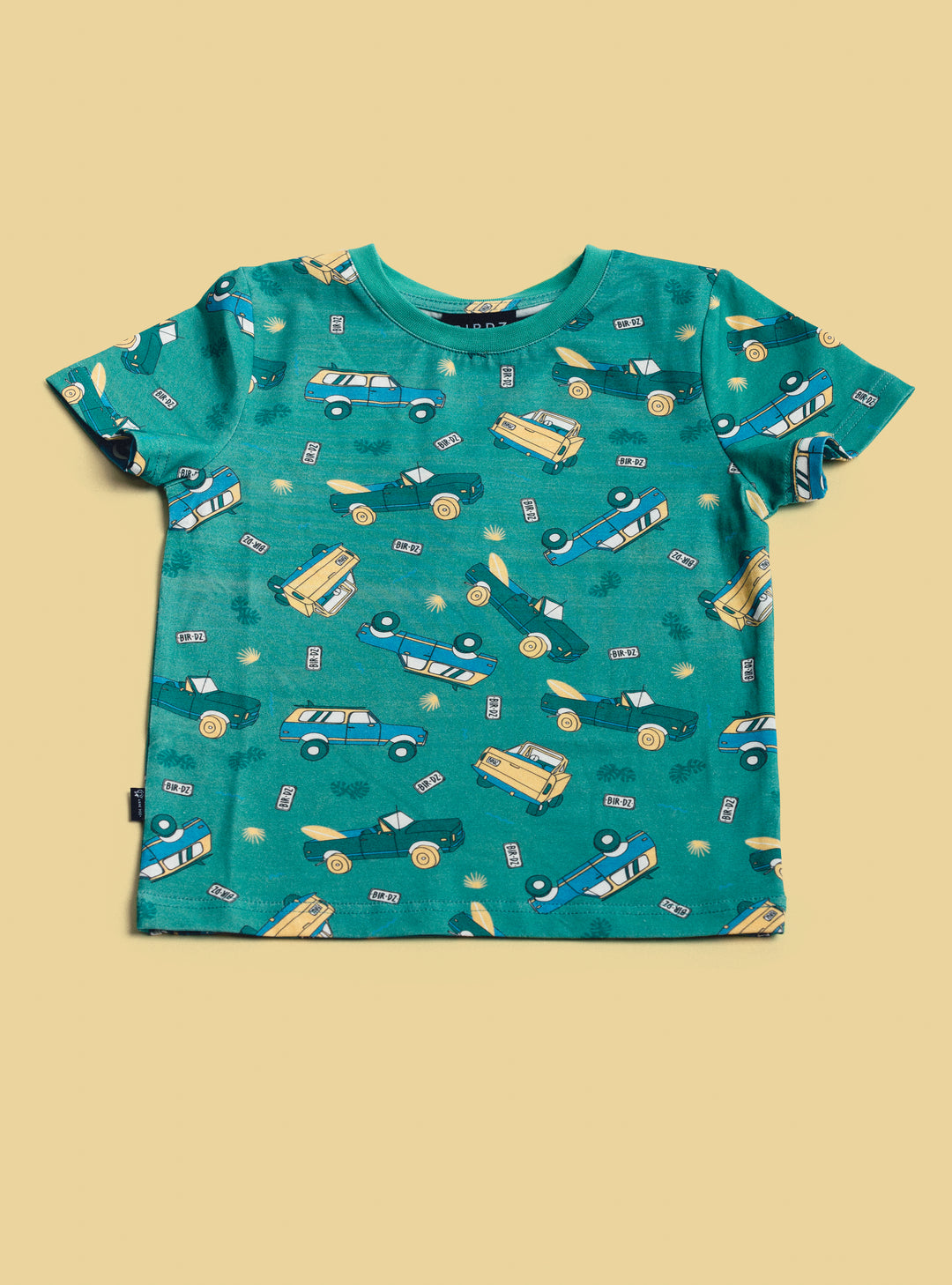 SURF RIDE TEE GREEN KIDZ