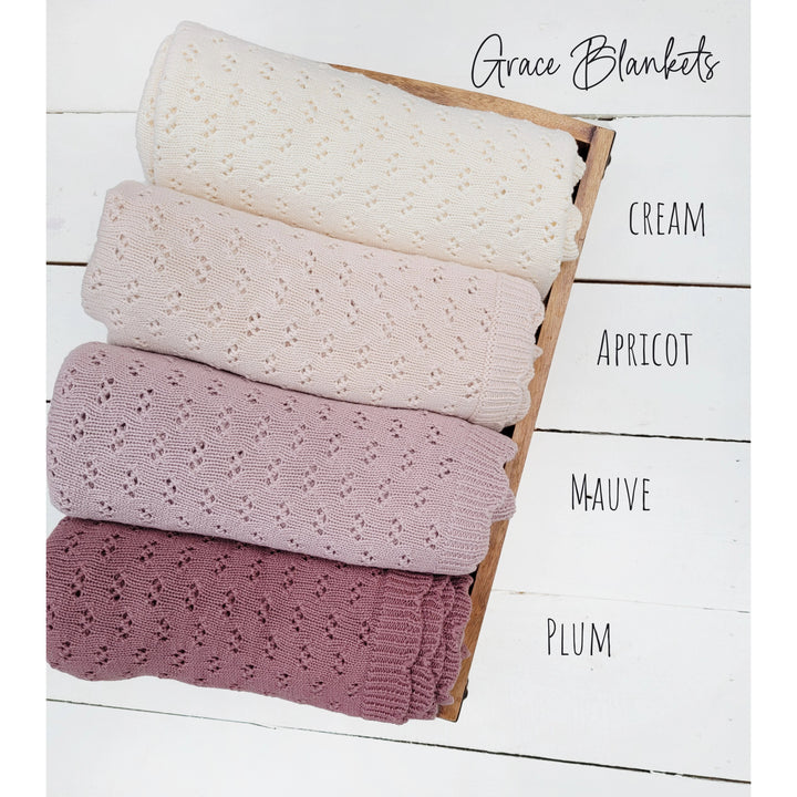 Baby Knitted Grace Blanket