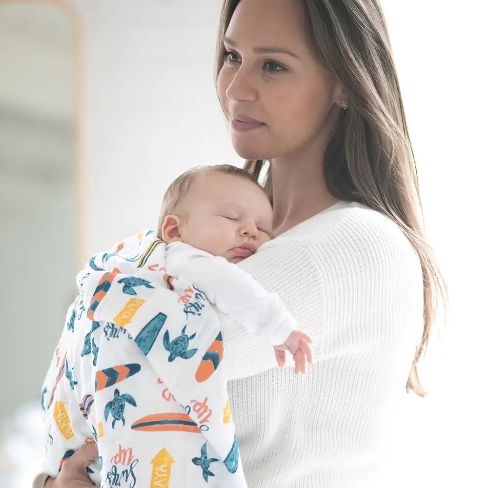 Bebe Au Lait - Oh So-Soft Muslin Swaddle Blanket